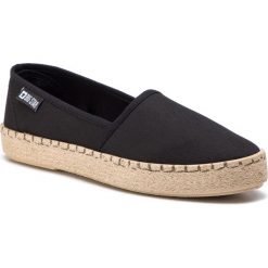 Espadryle BIG STAR - DD274409 Black. Czarne espadryle damskie marki BIG STAR, na co dzień, bez wzorów, z tworzywa sztucznego, retro, bez obcasa, na płaskiej podeszwie, bez zapięcia. Za 79,00 zł.