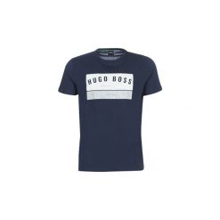 T-shirty z krótkim rękawem BOSS Athleisure TEE 1. Niebieskie t-shirty męskie BOSS Athleisure, s, bez wzorów, bez kołnierzyka, krótkie. Za 259,00 zł.