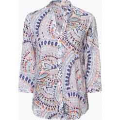 Eterna Comfort Fit - Bluzka damska, czarny. Czarne bluzki damskie marki Eterna Comfort Fit, w paski, z bawełny, bez kołnierzyka, bez rękawów. Za 349,95 zł.