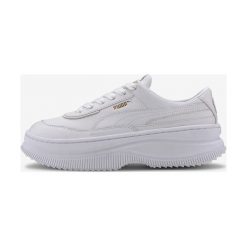 Puma Deva Tenisówki Biały. Białe trampki i tenisówki damskie Puma, bez wzorów, ze skóry, bez zapięcia. Za 498,95 zł.