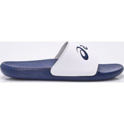 Asics Tiger - Klapki. Niebieskie kapcie męskie marki Asics Tiger, z gumy. W wyprzedaży za 84,90 zł.