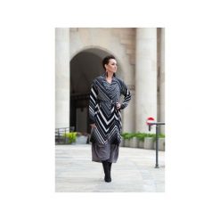 Dzianinowy sweter. Płaszcze damskie Ququ design, m, bez wzorów, z dzianiny, wizytowe, bez rękawów, bez kaptura. Za 159,00 zł.