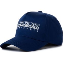 Czapka z daszkiem NAPAPIJRI - Framing N0YIHF Dark Denim BD1. Niebieskie czapki męskie Napapijri, bez wzorów, z bawełny. W wyprzedaży za 109,00 zł.