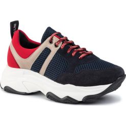 Sneakersy POLLINI - SA15165G08T7175A Oce/Oce. Niebieskie półbuty damskie Pollini, z zamszu. W wyprzedaży za 489,00 zł.