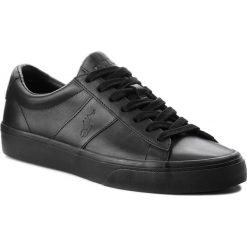 Tenisówki POLO RALPH LAUREN - Sayer 816710018001 Black. Czarne tenisówki męskie Polo Ralph Lauren, z gumy. Za 439,90 zł.