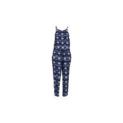 Kombinezony Roxy DAKOTA ROMPER. Niebieskie kombinezony damskie Roxy, xl, bez wzorów, bez kołnierzyka, bez rękawów. Za 279,20 zł.
