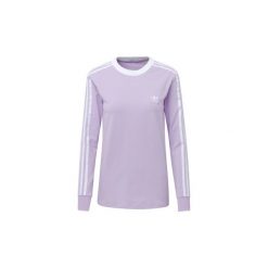 Bluzy adidas Koszulka 3-Stripes. Fioletowe koszulki damskie Adidas, bez wzorów, bez kołnierzyka, bez rękawów. Za 159,00 zł.