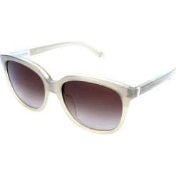 Okulary przeciwsłoneczne "THE JOANNA" w kolorze kremowo-szarym. Szare okulary przeciwsłoneczne damskie Bobbi Brown & Valentino. W wyprzedaży za 169,95 zł.
