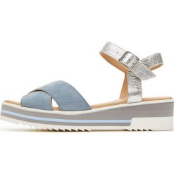 IGI & CO damskie sandały 40 jasnoniebieskie. Niebieskie sandały damskie Igi co, bez wzorów, bez obcasa, bez zapięcia. Za 389,00 zł.