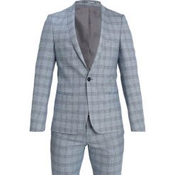 Viggo POTSDAM SUIT SLIM FIT Garnitur blue. Niebieskie garnitury Viggo, z elastanu. Za 759,00 zł.