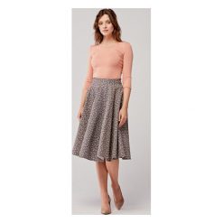 Spódnica Vinca Mimi 32 szary. Szare spódniczki damskie Marie Zélie, w paski, z elastanu. W wyprzedaży za 294,95 zł.