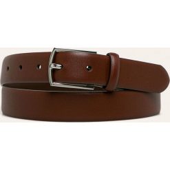 Polo Ralph Lauren - Pasek skórzany. Pomarańczowe paski męskie Polo Ralph Lauren, w paski, ze skóry. W wyprzedaży za 239,90 zł.