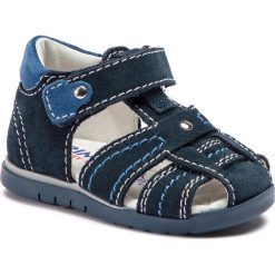 Sandały PRIMIGI - 3405544 Navy. Niebieskie sandały chłopięce Primigi, ze skóry, bez zapięcia. Za 199,00 zł.
