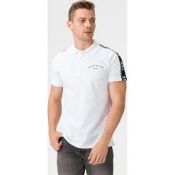 Diesel T-Gorou Polo Koszulka Biały. Białe podkoszulki męskie Diesel, m, bez wzorów, z bawełny, polo, bez rękawów. Za 490,95 zł.