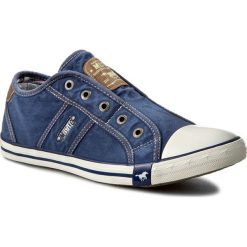 Trampki MUSTANG - 38A024 Jeansblau. Szare trampki męskie marki Mustang, na zimę, z bawełny. W wyprzedaży za 149,00 zł.