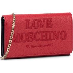 Torebka LOVE MOSCHINO - JC5646PP08KN0500 Portafogli Rosso. Czerwone torebki klasyczne damskie Love Moschino, bez wzorów, ze skóry ekologicznej, wizytowe, bez dodatków. W wyprzedaży za 319,00 zł.
