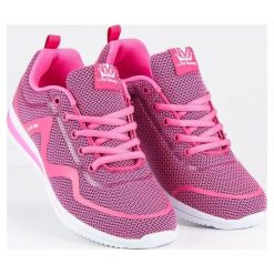 Buty sportowe damskie: AX BOXING Buty damskie LS Lite Run różowe r. 38
