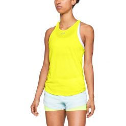 Under Armour Qualifier HexDelta Podkoszulek Żółty. Żółte podkoszulki damskie Under Armour, xs, bez wzorów, z elastanu, bez kołnierzyka. Za 206,95 zł.