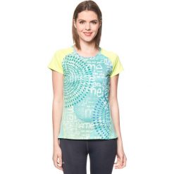 Koszulka w kolorze turkusowo-niebieskim. Niebieskie bluzki sportowe damskie marki Desigual Sport, s. W wyprzedaży za 130,95 zł.