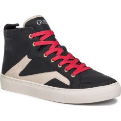 Sneakersy GUESS - Burt FM8BUR ELE12 BLACK. Czarne sneakersy męskie Guess, bez zapięcia. Za 489,00 zł.