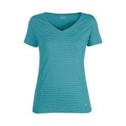 Fjällräven Abisko Cool T-Shirt W., Laguna | 506 | L. Koszulki męskie Fjällräven, m, bez wzorów, z bawełny, bez kołnierzyka, krótkie. W wyprzedaży za 263,58 zł.