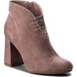 Buty zimowe damskie: Botki JENNY FAIRY - WSG1160-1 Różowy