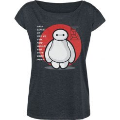 T-shirty damskie: Big Hero 6 Rate Your Pain Koszulka damska odcienie ciemnoszarego