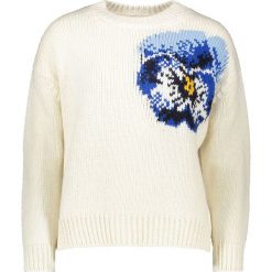 Sweter w kolorze kremowym. Białe swetry damskie Cacharel, s, z wełny, klasyczne. W wyprzedaży za 359,95 zł.