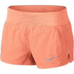 Nike Spodenki Do Biegania Damskie W Nk Eclipse 3in Short, Crimson Pulse M. Czerwone szorty damskie marki Nike, m, z materiału, sportowe, do biegania. W wyprzedaży za 135,00 zł.