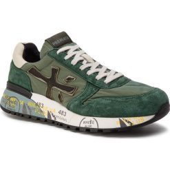 Sneakersy PREMIATA - Mick 3252 Zielony. Zielone sneakersy męskie marki Premiata, na co dzień, bez wzorów, ze skóry, bez zapięcia. Za 849,00 zł.