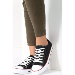Czarne Trampki Leo. Czarne trampki i tenisówki damskie marki vices. Za 49,99 zł.