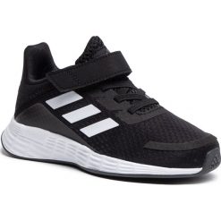 Buty adidas - Duramo Sl C FX7314 Core Black/Cloud White/Grey Six. Czarne półbuty dziewczęce Adidas, na rzepy. Za 169,00 zł.