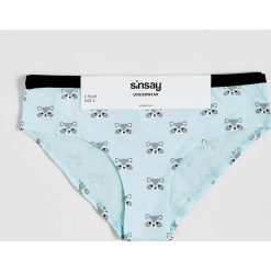 Majtki w szopy - Turkusowy. Niebieskie majtki damskie Sinsay, s. Za 14,99 zł.
