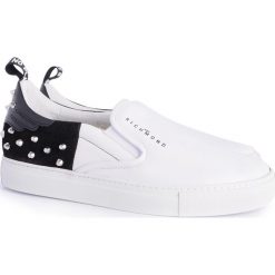John Richmond Sneakersy "Slip-on". Szare sneakersy męskie John Richmond, bez zapięcia. Za 999,00 zł.