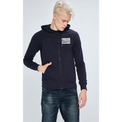 Scotch & Soda - Bluza. Szare bluzy męskie rozpinane marki Scotch & Soda, l, z nadrukiem, z bawełny, z kapturem. W wyprzedaży za 329,90 zł.