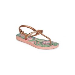 Sandały Dziecko Havaianas KIDS FREEDOM SL PRINT. Różowe sandały dziewczęce Havaianas, bez zapięcia. Za 119,00 zł.