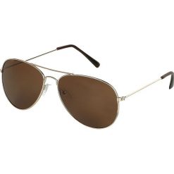Okulary przeciwsłoneczne damskie: Pilotenbrille Goldener Schatten Okulary przeciwsłoneczne złoty