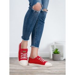 SZNUROWANE ESPADRYLE. Czarne espadryle damskie SHELOVET, bez wzorów, bez obcasa. Za 59,90 zł.