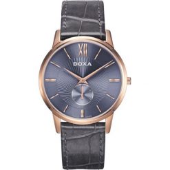 PROMOCJA ZEGAREK DOXA Slim Line D155RBL. Niebieskie zegarki męskie marki DOXA, ze stali. W wyprzedaży za 1330,00 zł.