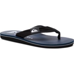 Japonki QUIKSILVER - AQYL100784 Xkss. Czarne klapki męskie Quiksilver, bez wzorów, z tworzywa sztucznego. W wyprzedaży za 89,00 zł.