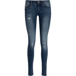 Jeansy Skinny Fit G-Star Raw Lynn D15266-9136-A890. Niebieskie jeansy damskie G-Star RAW, bez wzorów, z jeansu. W wyprzedaży za 309,00 zł.