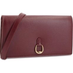 Torebka LAUREN RALPH LAUREN - Wallet Xbody 431709358006 Merlot. Czerwone listonoszki damskie marki Lauren Ralph Lauren, ze skóry. Za 789,90 zł.