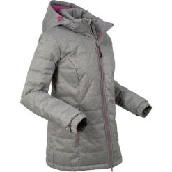 Kurtka pikowana bonprix szary melanż. Szare kurtki damskie marki bonprix, s, bez wzorów, bez kaptura. Za 239,99 zł.