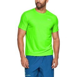 Under Armour Speed Stride Koszulka Zielony. Zielone podkoszulki męskie Under Armour, m, bez wzorów, z poliesteru, bez kołnierzyka, krótkie. Za 137,95 zł.