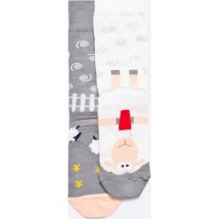 Nanushki - Skarpetki. Szare skarpetki damskie marki KALENJI, z elastanu. Za 24,90 zł.