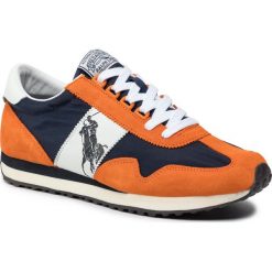Sneakersy POLO RALPH LAUREN - Train 90 809755192005 Jf Or/Bb O. Pomarańczowe sneakersy męskie Polo Ralph Lauren, bez zapięcia. Za 539,00 zł.