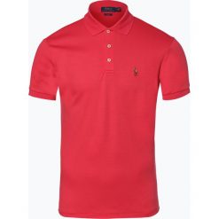Polo Ralph Lauren - Męska koszulka polo – Slim fit, czerwony. Czerwone koszulki męskie Polo Ralph Lauren, m, bez wzorów, z dżerseju, klasyczne, polo, bez rękawów. Za 499,95 zł.