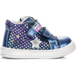 Buciki niemowlęce: American Club Buty dziecięce MACIE granatowe r. 21 (72769)