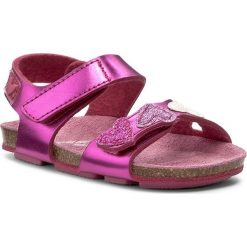 Sandały AGATHA RUIZ DE LA PRADA - 172927 A-Fucsia (Mat Metal). Różowe sandały dziewczęce Agatha Ruiz de la Prada, ze skóry ekologicznej, bez zapięcia. W wyprzedaży za 109,00 zł.