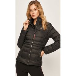 Tommy Jeans - Kurtka puchowa. Czarne kurtki damskie Tommy Jeans, s, bez wzorów, z poliesteru, krótkie. Za 899,90 zł.